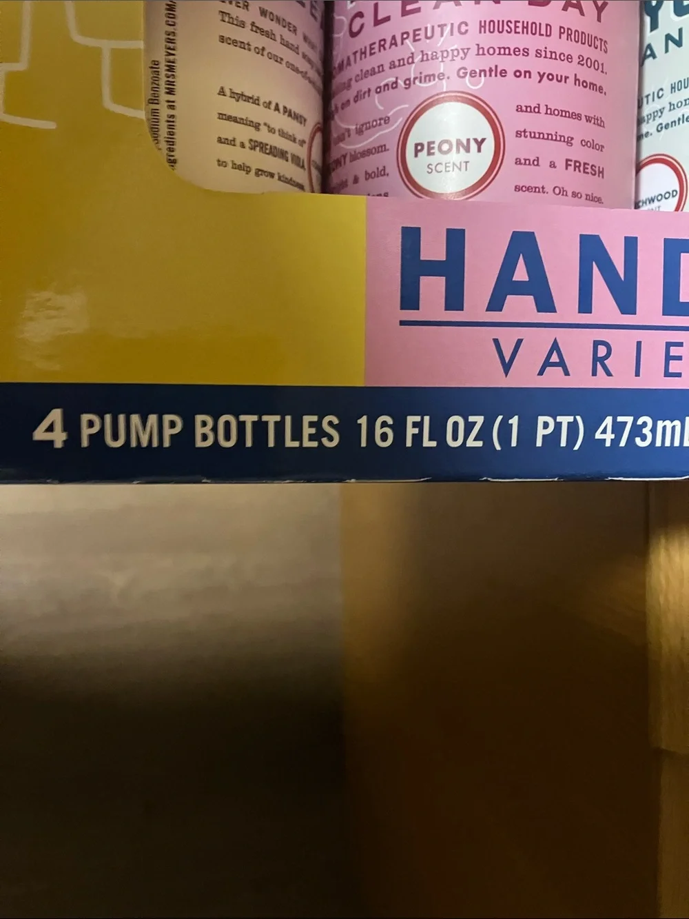 Hand Soap Variety Pack - Pink, Cream, Blue